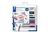Konferencja i prezentacja - Staedtler Brush Lettering Set 9 pcs 100% PEFC - 61 371-1