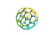 Zabawki dla niemowląt - Rhino Toys Oball - Classic ball 10 cm - Blue/Green - 12288