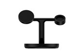 Telefon - Adapter i Ladowarka - Baseus Magnetic Charging Bracket Swan 3 in 1 20W (black) - WXTE000101