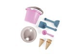 Zabawki na zewnatrz - Dantoy Thorbjorn Bucket set w. Ice cream cones - Pink - 4801