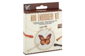 Artykuly Artystyczne & Rzemieslnicze - Creative Craft Group Craft ID - Mini embroidery kit - Butterfly (CR1710 - CR1710/GE
