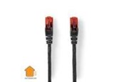 Kabel sieciowy - Nedis CAT6 Network Cable | RJ45 Male | RJ45 Male | U/UTP | 75.0 m - Czarny - 5m - CCGL85900BK750