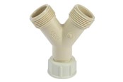 Akcesoria (mocowania, gniazda itp.) - Nordic Quality Y-rør 3 × 3/4" - 352140