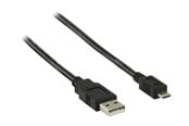 Kabel USB - Nedis - USB cable - USB to Micro-USB Type A - 2 m - CCGP60400BK20