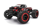 Zdalnie sterowane zabawki - BLACKZON Slyder MT 1/16 4WD Electric Monster Truck - Red - 540098