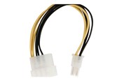 Kabel zasilajacy (wewnetrzny) - Nedis - power cable - 4 PIN internal power to PCI Express - 15 cm - CCGP74060VA015