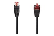 Kabel sieciowy - Nedis network cable - 1 m - black - Czarny - 1meter - CCGP85227BK10