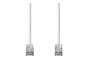 Kabel sieciowy - Nedis patch cable - 25 cm - white - Biały - 0.25m - CCGP85520WT025