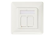 Akcesoria sieciowe - Nedis flush mount outlet - CCGP89250IV