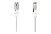 Kabel sieciowy - Nedis patch cable - 7.5 m - white - Biały - 7.5m - CCGT85320WT75