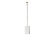Kabel wyświetlacza - Nedis Fabritallic - USB / DisplayPort adapter - 20 cm - CCTB64580AL02