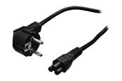 Kabel zasilający (wewnętrzny) - Nedis - power cable - power CEE 7/7 to IEC 60320 C5 - 2 m - CEGB10100BK20