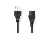 Kabel zasilajacy (wewnetrzny) - Nedis CEGL11300BK20 power cable - CEGL11300BK20