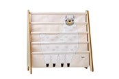 Pokój dzieciecy - 3 Sprouts - Book Rack - White Llama - IRKLLM