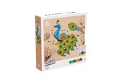 Puzzle - Plus-Plus - Puzzle By Number Peacock 800pcs - (3931) Blok - 5710409107600