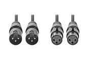 Kabel audio - Nedis OnStage series audio extension cable - 50 cm - COTH15030GY05
