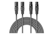 Kabel audio - Nedis OnStage series audio extension cable - 5 m - COTH15030GY50