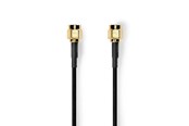 Kabel antenowy, zlacze - Nedis CSGB02000BK10 coaxial cable - CSGB02000BK10