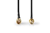 Kabel antenowy, złącze - Nedis CSGB02010BK20 coaxial cable - CSGB02010BK20