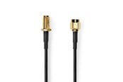 Kabel antenowy, zlacze - Nedis CSGB02010BK30 coaxial cable - CSGB02010BK30