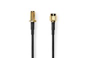 Kabel antenowy, zlacze - Nedis CSGB02010BK50 coaxial cable - CSGB02010BK50