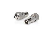 Kabel antenowy, zlacze - Nedis IEC (Coax) Connector | Straight | Male | Nickel Plated | 75 Ohm - CSGB40902ME