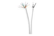 Kable - rózne - Nedis Coax / CAT6 Combination Cable - bulk aerial/network cable - 25 m - CSGG4500WT250