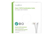 Kable - rózne - Nedis Coax / CAT6 Combination Cable - bulk aerial/network cable - 50 m - CSGG4500WT500