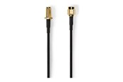 Kabel antenowy, złącze - Nedis CSGL02210BK20 coaxial cable - CSGL02210BK20