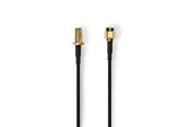 Kabel antenowy, złącze - Nedis CSGL02210BK30 coaxial cable - CSGL02210BK30