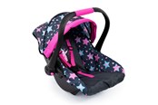 Lalka, mis i akcesoria - Bayer Design - Deluxe Car Seat for Dolls - Stars - 67906AA