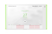 Inteligentny dom - Crestron Electronics Crestron TSW-770-LB-W-S - meeting room availability light bar - smooth white - TSW-770-LB-W-S