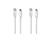Kabel antenowy, zlacze - Nedis CSGL4500WT30 coaxial cable - CSGL4500WT30