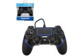 Akcesoria dla graczy - TeknoGame Phantom P4 - Black - Wired Controller - Sony PlayStation 4 - 849172014268
