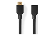 Kabel wyswietlacza - Nedis HDMI extension cable with Ethernet - 2 m - CVGP35090BK20