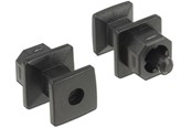 Akcesoria sieciowe - DeLOCK Dust Cover for TOSLINK Female with Grip (10-Pack) - 64023