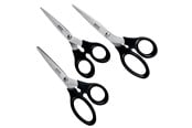 Akcesoria do biura - Leitz Stainless Steel Scissors Set 165/185/200 mm - 54260095
