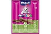 Koty - Vitakraft - Cat Stick chicken & cat grass 3 sticks - 31219