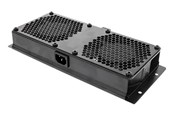 Wentylator obudowy - TOTEN Fan Unit w/ 2 Fans - Wentylator obudowy - Czarny - 982100254
