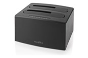 Dysk twardy - akcesoria - Nedis HDDUDB3210BK storage drive docking station - HDDUDB3210BK