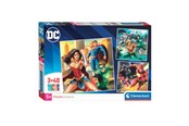 Puzzle - Clementoni Jigsaw Puzzle Super Color Square DC Comics Justice League 3x48pcs. Podłoga - 25296