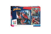 Puzzle - Clementoni Jigsaw Puzzle Super Color Square Marvel Spiderman 3x48pcs. Podłoga - 25316