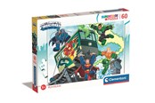 Puzzle - Clementoni Jigsaw Puzzle Super Color DC Comics 60 pcs. Podłoga - 26066