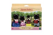 Lalka, miś i akcesoria - Sylvanian Families Midnight Cat Family - 5530