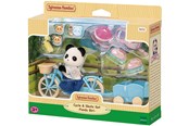 Lalka, mis i akcesoria - Sylvanian Families Cycle & Skate Set -Panda Girl - 5652