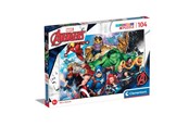 Puzzle - Clementoni Jigsaw Puzzle Super Color Avengers 104pcs. Podłoga - 25718