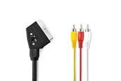 Kabel wyswietlacza - Nedis CVGL31130BK20 SCART cable - CVGL31130BK20