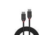 Kabel wyswietlacza - Lindy Black DisplayPort 1.2 Cable - 1m - 36491