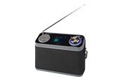 Radio DAB i budzik - Nedis RDDB5200BK - DAB portable radio - USB-host Bluetooth - DAB/DAB+/FM - RDDB5200BK