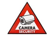 Gadzety - Nedis sign - surveillance camera - camera security - PVC (pack of 5) - STCKWC105